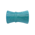 Blue Snakeskin Handcrafted Shaving Brush Handle (fits 24mm, 26mm knots)