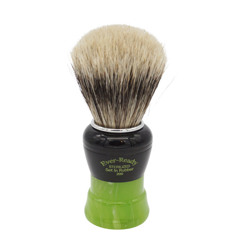 24mm Semogue Mistura Badger/Boar x Black & Green Ever-Ready 200 by Heritage Collection