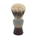 24mm Semogue Mistura Badger/Boar x Black & Grey Ever-Ready 200 by Heritage Collection