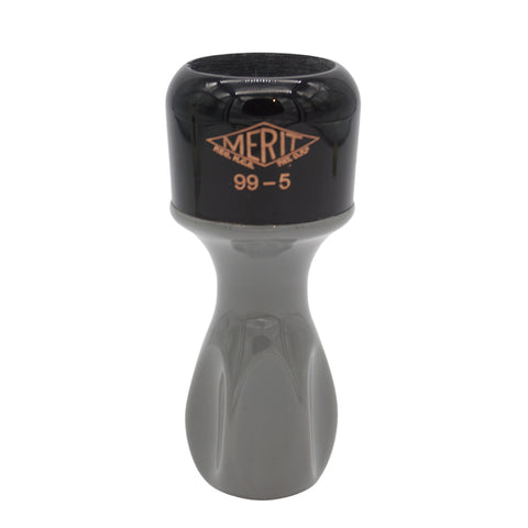 Black & Grey Merit 99-5 by Heritage Collection Shaving Brush Handle (fits 24mm knots)