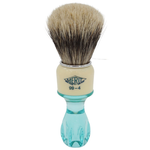 24mm Semogue Mistura Badger/Boar x Cream & Clear Blue Merit 99-4 by Heritage Collection