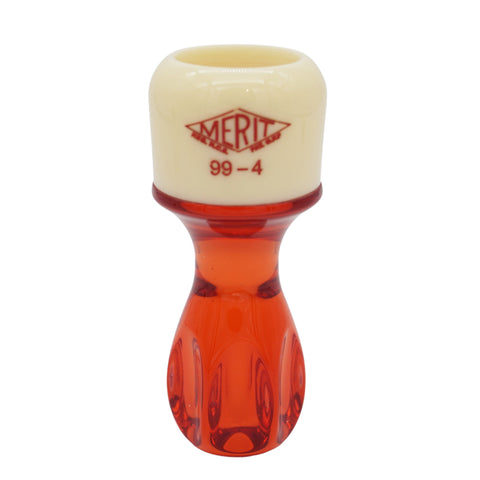 Cream & Red Merit 99-4 by Heritage Collection Shaving Brush Handle (fits 24mm knots)