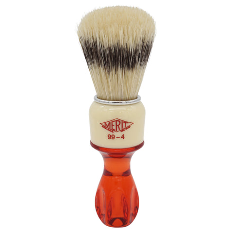 24mm Semogue Striped Boar Premium x Cream & Red Merit 99-4 by Heritage Collection