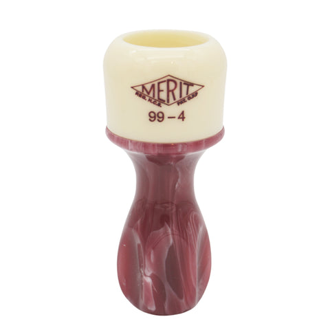 Cream & Wine Merit 99-4 by Heritage Collection Shaving Brush Handle (fits 24mm knots)