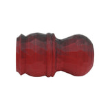 3D Printed Crimson Shadow Shaving Brush Handle by Spot Prints (fits 24mm, 25mm, 26mm knots)