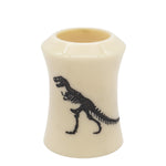 Dinosaur Etched Series Ivory Handle (fits 24mm, 26mm knots)