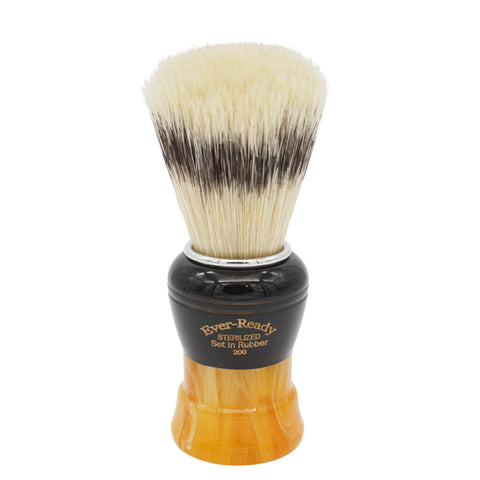 24mm Semogue Striped Boar Premium x Black & Orange Ever-Ready 200 by Heritage Collection