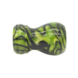 Toxic Green Handcrafted Shaving Brush Handle (fits 24mm, 26mm knots)