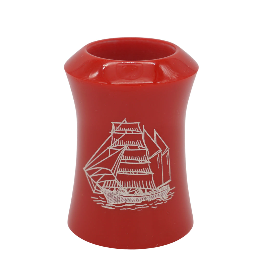 SurfaceNightmare TINYJOKER ホワイト/レッド Sea Voyager Etched Series Red Handle (fits 24mm, 26mm knots) – AP