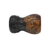 Karelian Birch Stabilized Wood Handcrafted Shaving Brush Handle (fits 24mm, 26mm knots)