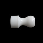 White Shaving Brush Handle (fits 20mm, 22mm knots) | Shaving Brush Handle | AP Shave Co.