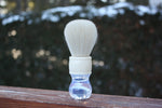24mm Cashmere w/ Winter "White Wizard" Handle | Shaving Brush | AP Shave Co.