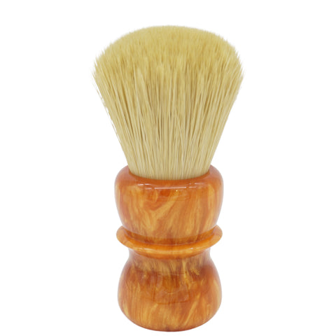 AP Shave Co. 24mm Faux Boar Synthetic Shaving Brush - Golden Butterscotch