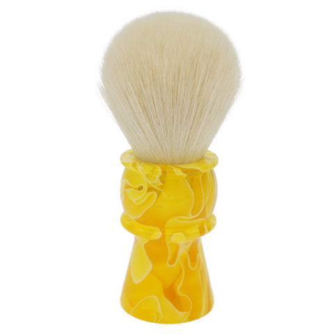 AP Shave Co. 26mm Cashmere Bulb Synthetic Shaving Brush - Yellow