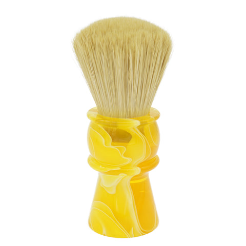 AP Shave Co. 26mm Faux Boar Synthetic Shaving Brush - Yellow