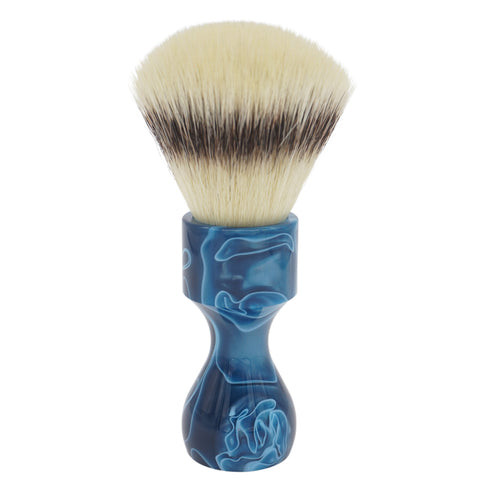 AP Shave Co. 26mm M.i.G Hybrid Shape Synthetic Shaving Brush - Blue