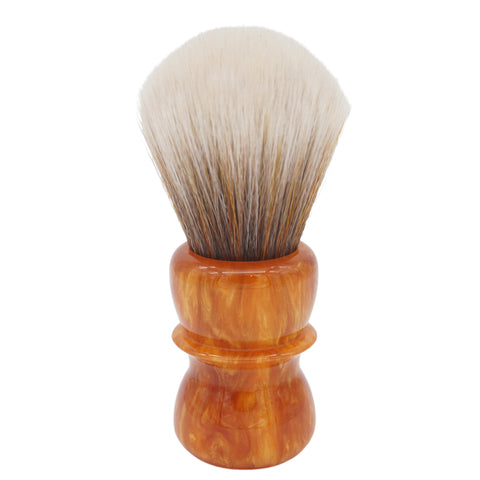 AP Shave Co. 26mm SynBad Bulb Synthetic Shaving Brush - Golden Butterscotch