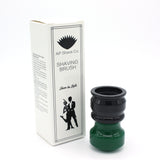 Black Green Shaving Brush Handle (fits 26mm, 28mm knots) | Shaving Brush Handle | AP Shave Co.