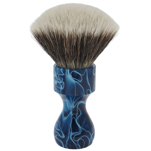 AP Shave Co. 28mm G5C Premium Synthetic Shaving Brush - Blue