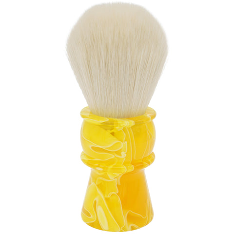 AP Shave Co. 30mm Cashmere Bulb Synthetic Shaving Brush - Yellow