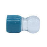 Blue & Clear Shaving Brush Handle (fits 28mm, 30mm knots) | Shaving Brush Handle | AP Shave Co.