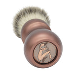 23mm Mühle STF Large x AP Shave Co. Alumihandle - Bronze Matte - Layered Comfort | Shaving Brush | AP Shave Co.