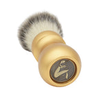 25mm Mühle STF XLarge x AP Shave Co. Alumihandle - Gold Matte - Layered Comfort | Shaving Brush | AP Shave Co.