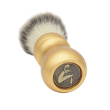 25mm Mühle STF XLarge x AP Shave Co. Alumihandle - Gold Matte - Layered Comfort | Shaving Brush | AP Shave Co.