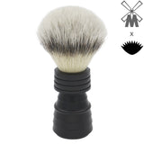25mm Mühle STF XLarge x AP Shave Co. Alumihandle - Black Matte - Rocket | Shaving Brush | AP Shave Co.