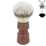 25mm Mühle STF XLarge x AP Shave Co. Alumihandle - Bronze Matte - Rocket | Shaving Brush | AP Shave Co.