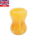 Amber Handcrafted Shaving Brush Handle (fits 24mm, 26mm knots) | Handcrafted Brush Handle | AP Shave Co.