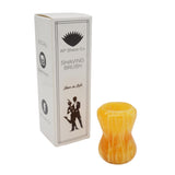 Amber Handcrafted Shaving Brush Handle (fits 24mm, 26mm knots) | Handcrafted Brush Handle | AP Shave Co.