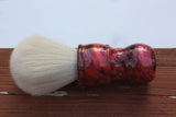 24mm Cashmere w/ Ruby Ripple Handle | Shaving Brush | APShaveCo