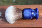 22MM SynBad w/ Blue Lagoon Handle | Shaving Brush | AP Shave Co.