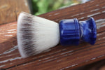 24MM FlatTop w/ Blue Lagoon Handle | Shaving Brush | APShaveCo