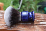 24MM 2BED Synthetic FAN w/ Blue Lagoon Handle | Shaving Brush | AP Shave Co.