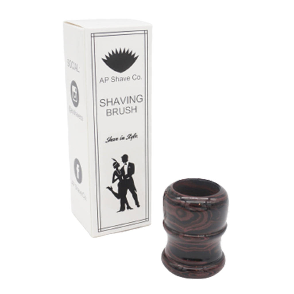Raspberry Ebonite Handcrafted Shaving Brush Handle (fits 24mm, 26mm kn ...