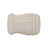 Ivory Snakeskin Handcrafted Shaving Brush Handle (fits 24mm, 26mm knots) | Handcrafted Brush Handle | AP Shave Co.