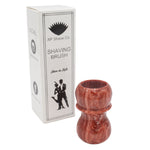 Strawberry Cream Handcrafted Shaving Brush Handle (fits 24mm, 26mm knots)