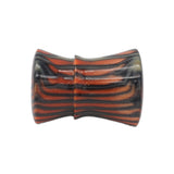 Orange Tigris Perla Handcrafted Shaving Brush Handle (fits 24mm, 26mm knots)