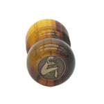 Tortoise Handcrafted Shaving Brush Handle (fits 28mm, 30mm knots)